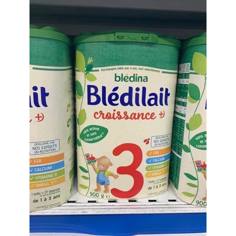 Sữa Bledilait số 1,2,3 nội địa Pháp 900g