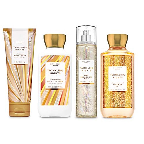 Xịt thơm body mist 𝐁𝐚𝐭𝐡 &𝐁𝐨𝐝𝐲 𝐖𝐨𝐫𝐤𝐬 - Twinkling Nights