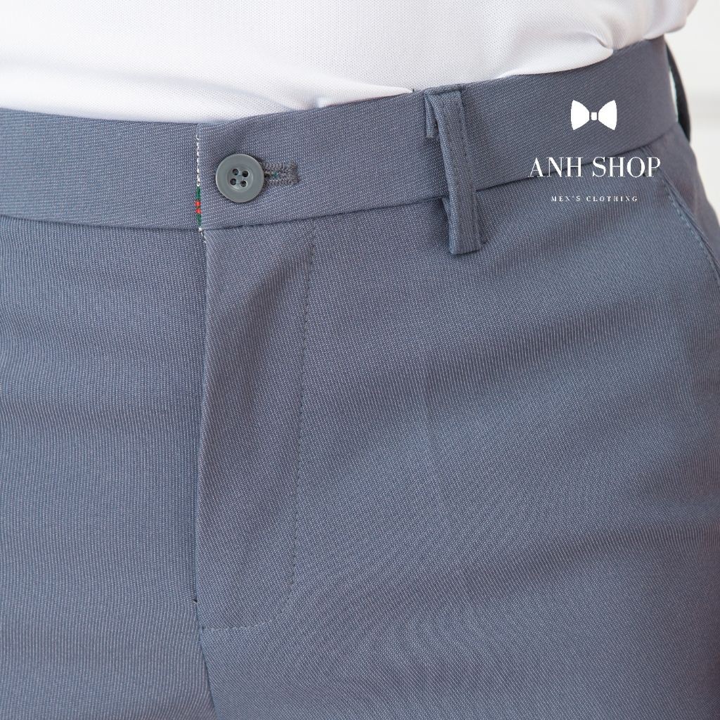 Quần đen nam ống ngắn cao cấp, vải âu cao cấp co giãn 4 chiều (có thêm nhiều màu chọn lựa) | BigBuy360 - bigbuy360.vn