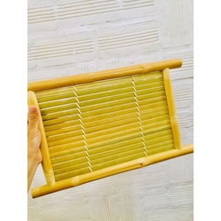 Mây tre- Khay tre khay trúc bưng bê đồ -Tre HN