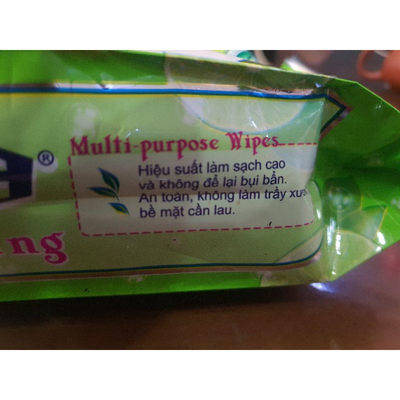 Khăn lau đa năng ANPA lau bếp siêu sạch gói 50 tờ