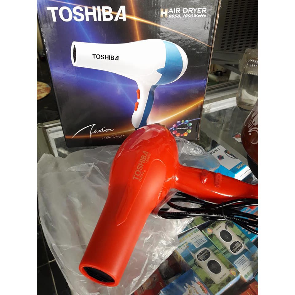 Máy sấy tóc Toshiba 1800W 2 chế độ gió nóng lạnh .