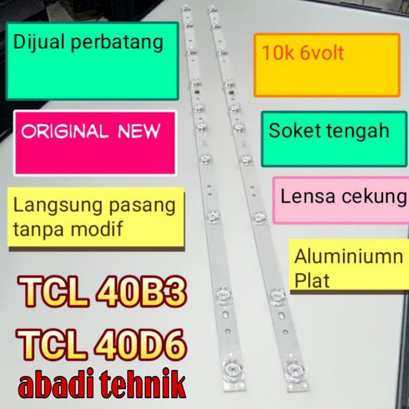 Đèn Nền Tcl 40 Inch 40b3 40d6 40hr330 10k 6volt Chất Lượng Cao