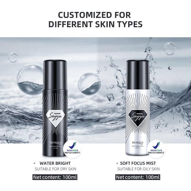 Xịt Khoáng Bioaqua Tông Màu Lì Làm Sáng Da Chống Tia UV | BigBuy360 - bigbuy360.vn
