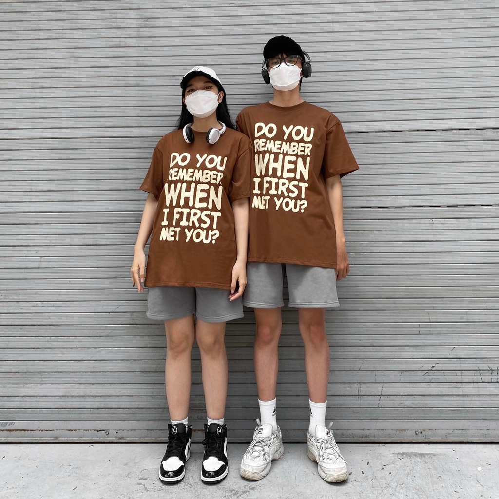 ÁO THUN FF FORM RỘNG TYPO DO YOU REMEMBER TEE, VẢI THUN 2 CHIỀU COTTON 250GSM
