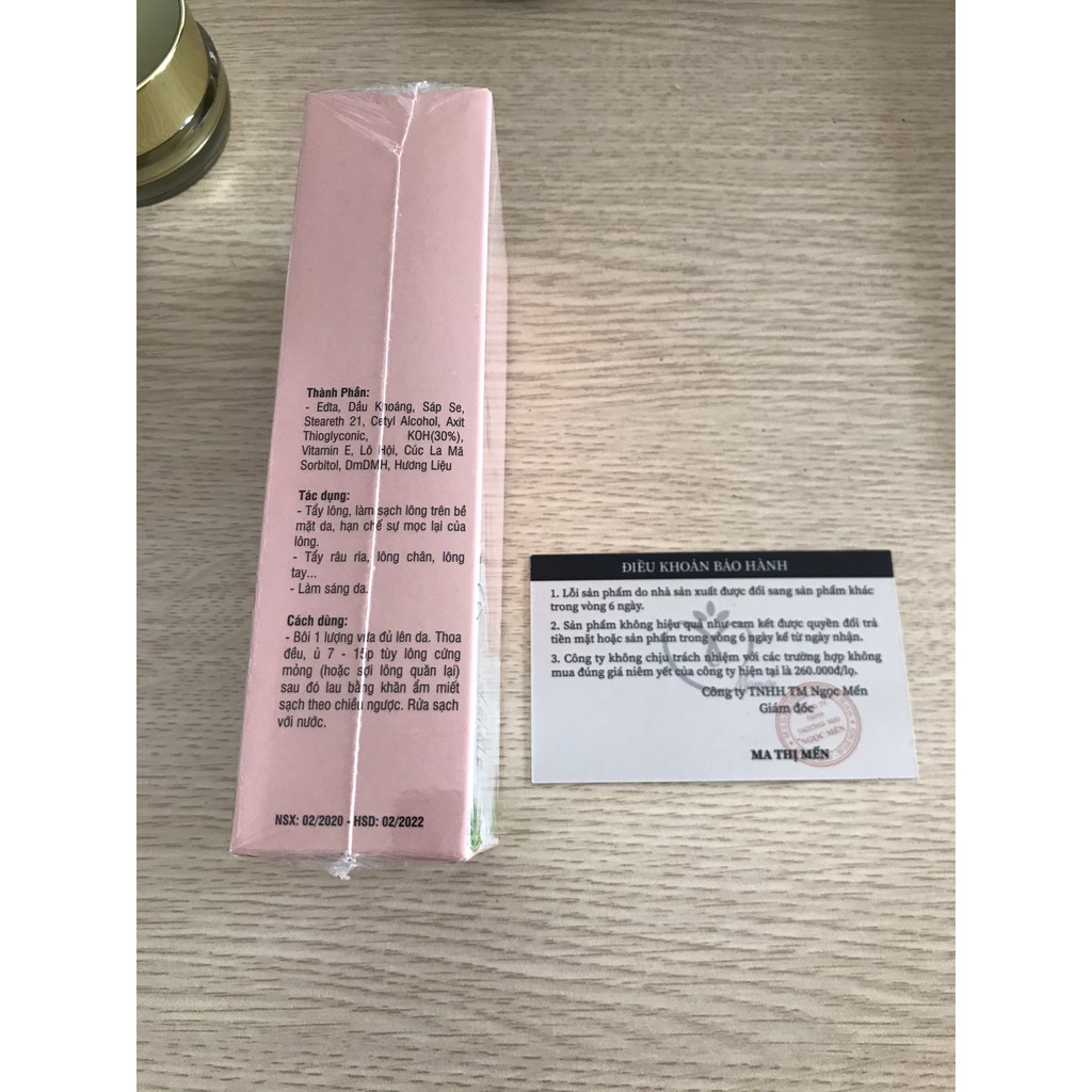 [ SỈ ] KEM TẨY LÔNG - KEM TẨY LÔNG VĨNH VIỄN MAMEN SHOP 120ML - CÓ PHIẾU BẢO HÀNH | BigBuy360 - bigbuy360.vn