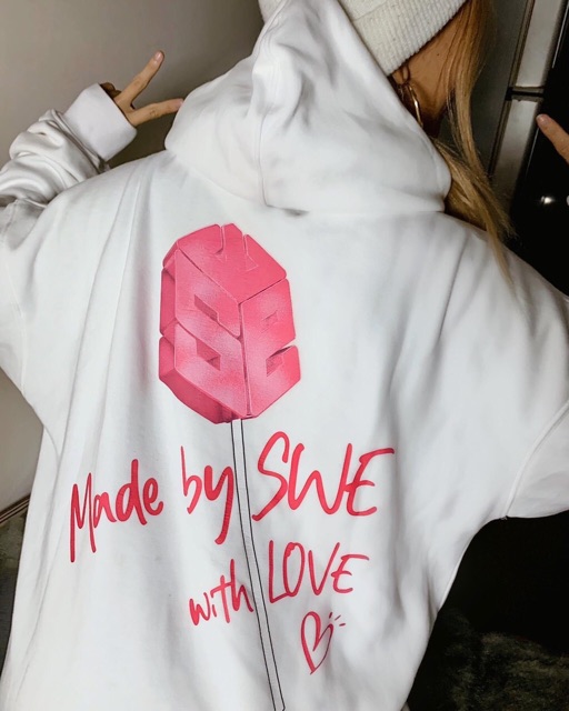 ÁO KHOÁC HOODIE PE IN CHỮ CỰC ĐẸP