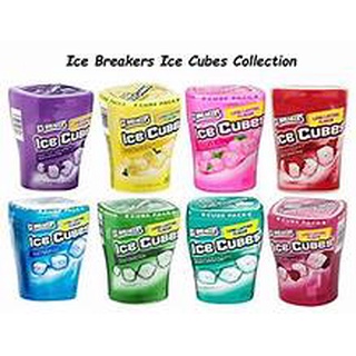 Hũ gum ice cubes peppermint 40v v,gg