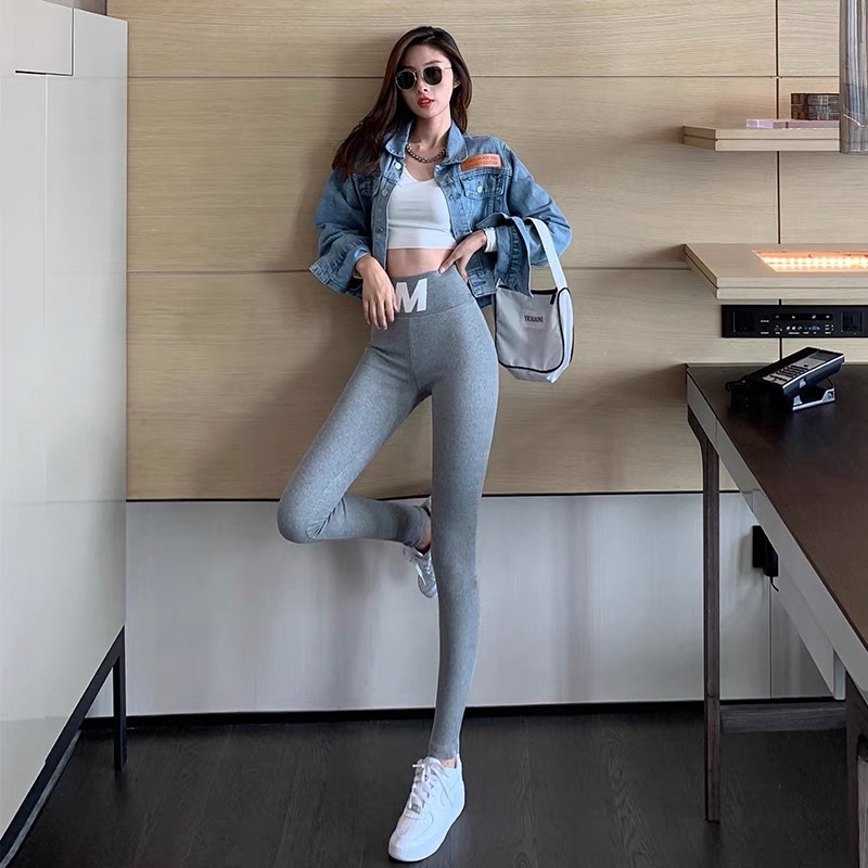 SALE !!! QUẦN LEGGING CẠP CAO GEN BỤNG CHỮ M CHUẨN QUẢNg CHÂU(40-60KG) (SP001840 ) SHOP PHÚC YẾN