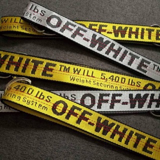 Thắt lưng thêu off white (có ảnh thật)