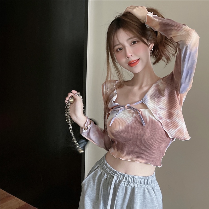 Áo Ống Nhuộm Màu Kiểu Hàn Quốc Dễ Phối Đồ