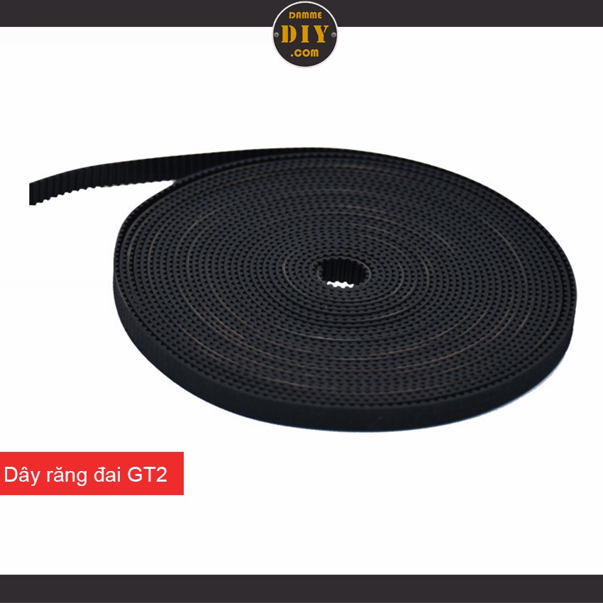 Dây đai răng GT2  dài 1 - 5m bền đẹp