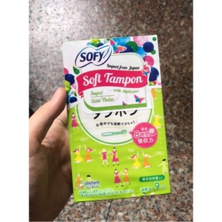 Băng vệ sinh Tampon Sofy sản xuất Nhật Bản (9 miếng)