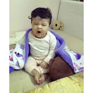 Chăn lông 2 mặt cho bé