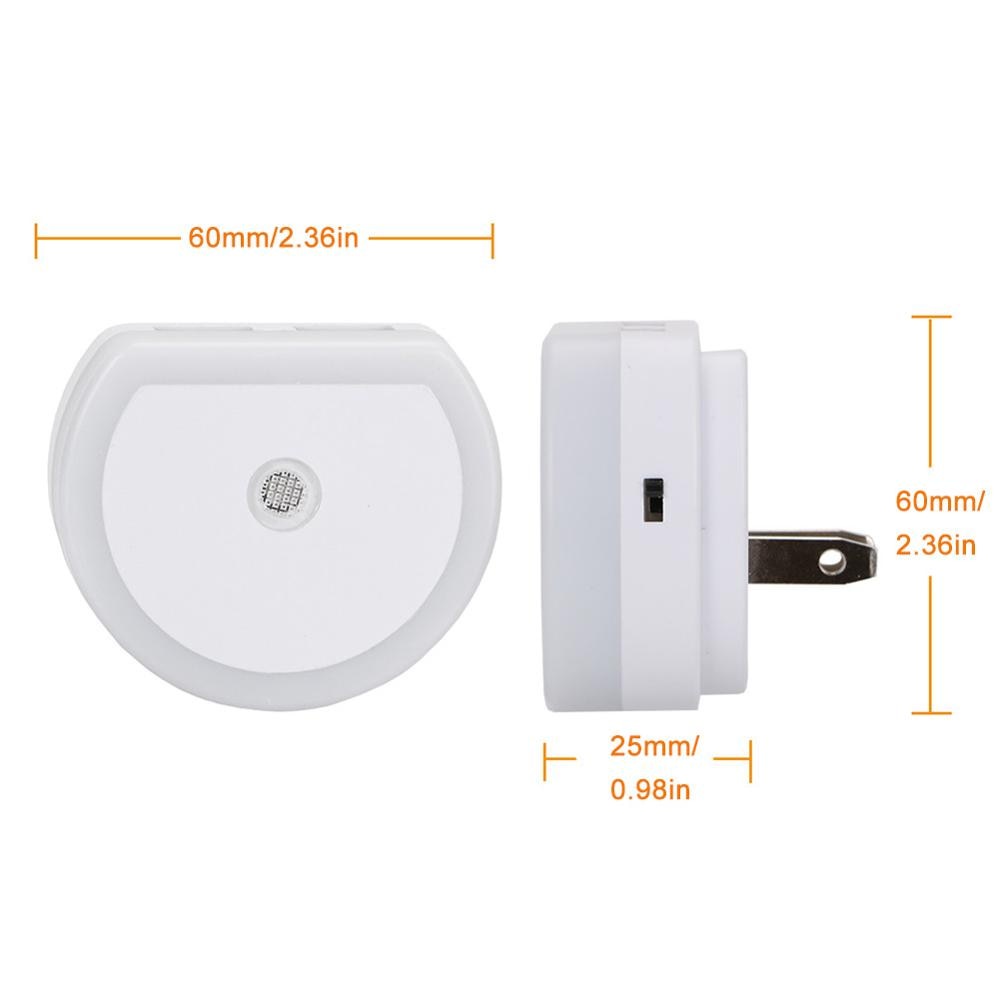 Đèn Led Cảm Biến Hai Cổng Usb Gắn Tường Cho Phòng Ngủ / Phòng Khách # Shopee219