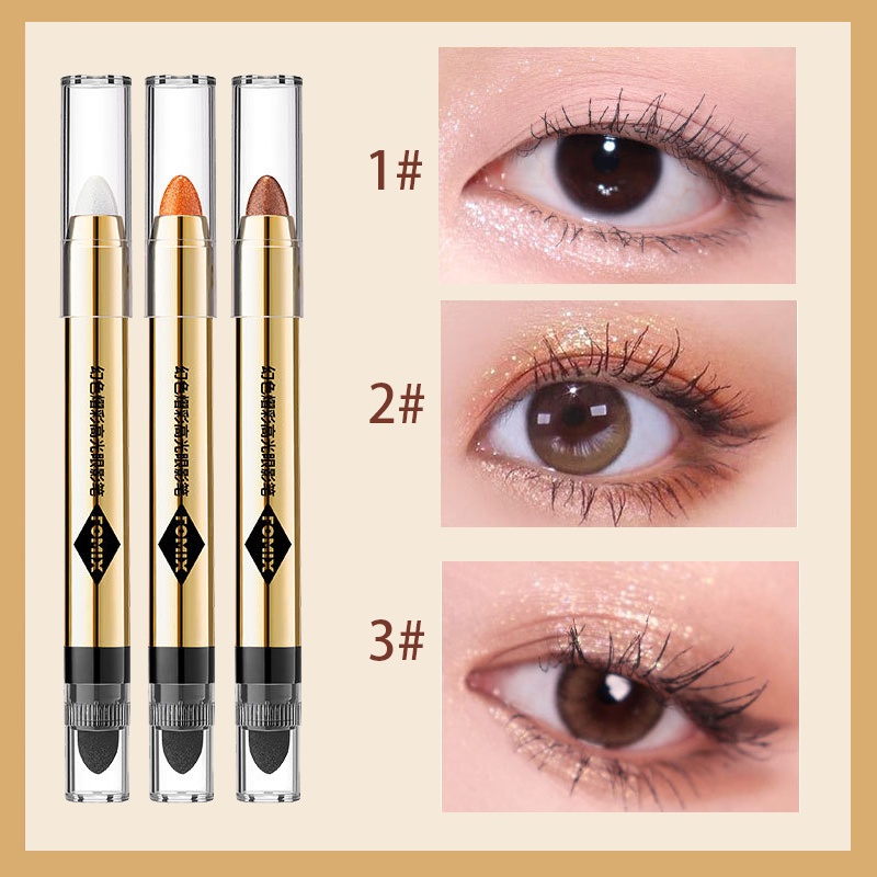 Set 6 Phấn Mắt Hai Đầu Trang Điểm Chuyên Nghiệp