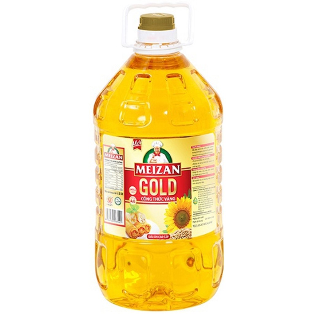 Dầu ăn Meizan Gold 5L thơm ngon từng món ăn