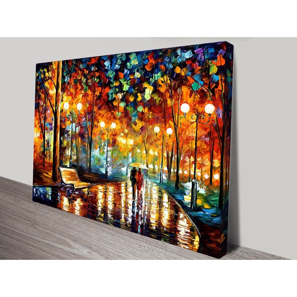 Bộ 2 tranh canvas khổ lớn 40x120cm trang trí phòng khách, phòng ngủ - Khung hình phạm gia PG89