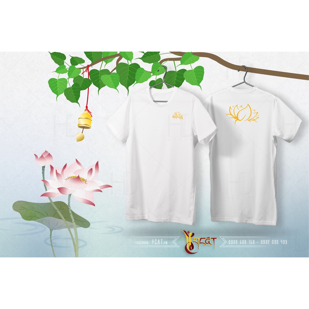 Pháp Phục Áo Phật Hiệu Liên Hoa - Om Mani Padme Hum