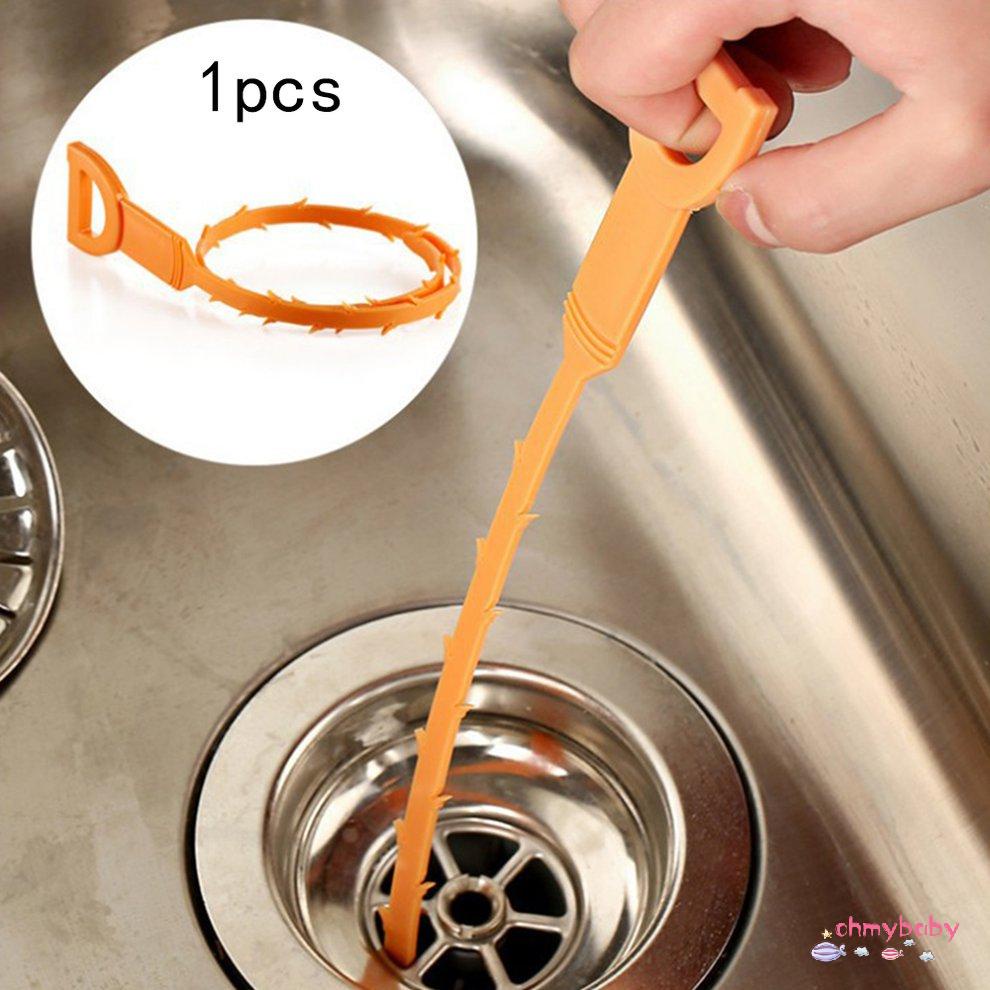 Hair Cleaner Chậu rửa Chống tắc nghẽn Làm sạch Móc cống Xử lý Nước xả Nhà vệ sinh [8/5]