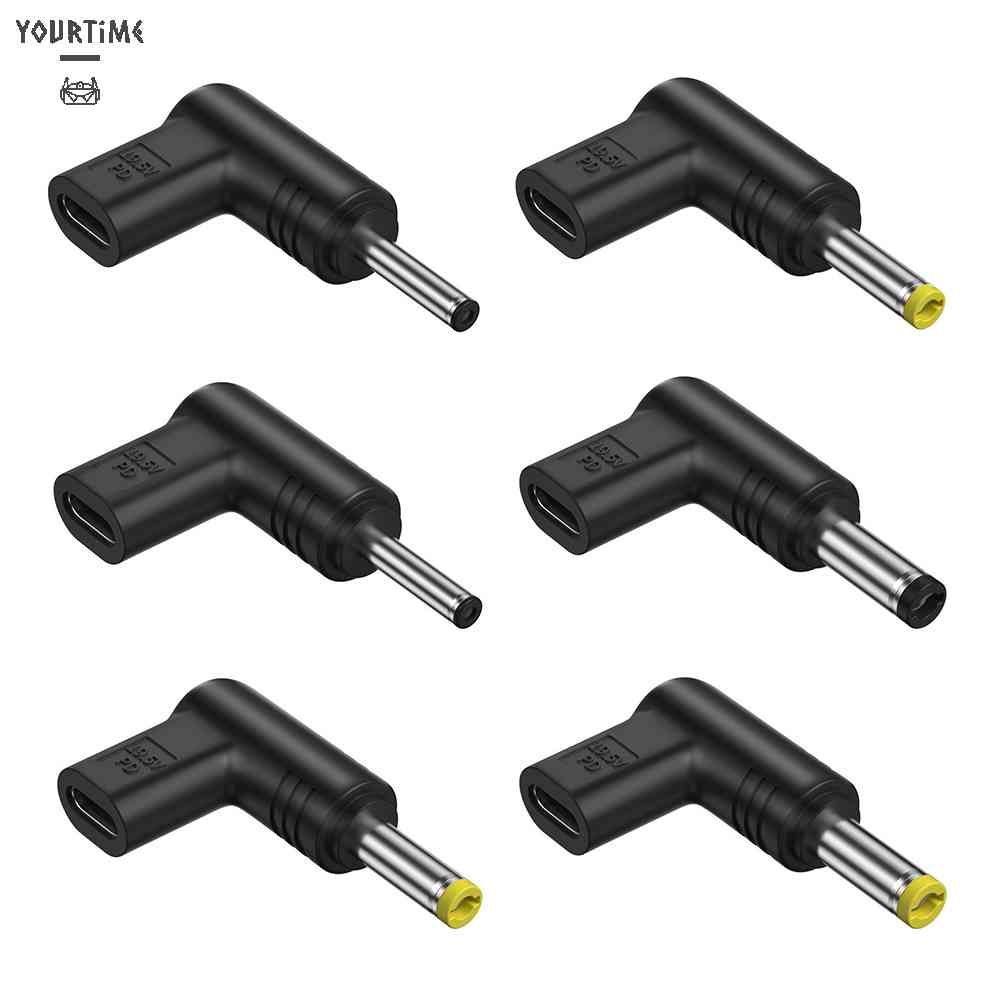 Đầu Nối Chuyển Đổi 19V PVC PD USB Type-C Female Sang DC Male Cho Quạt Mini