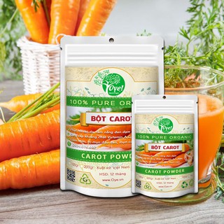 Bột Cà Rốt 500gr
