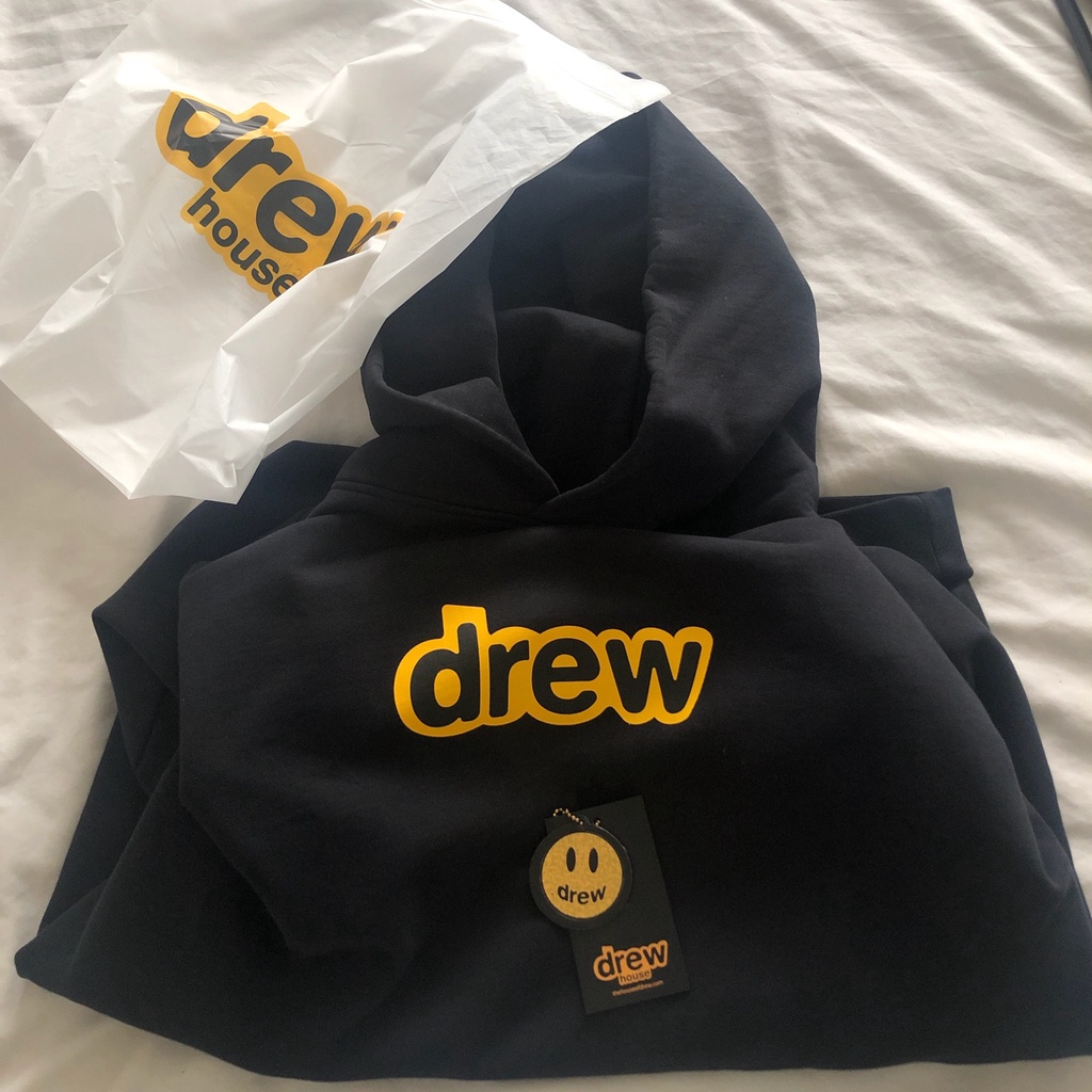 Áo Hoodie chữ D-rew vải Nỉ cao cấp ,Phong cách justin bieber Áo đôi thu đông Nam nữ, DÀI TAY có Mũ