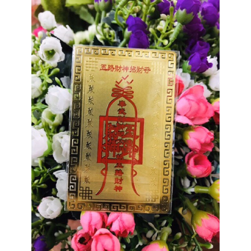Kim bài ngũ lộ thần tài chiêu tài tấn bảo | BigBuy360 - bigbuy360.vn