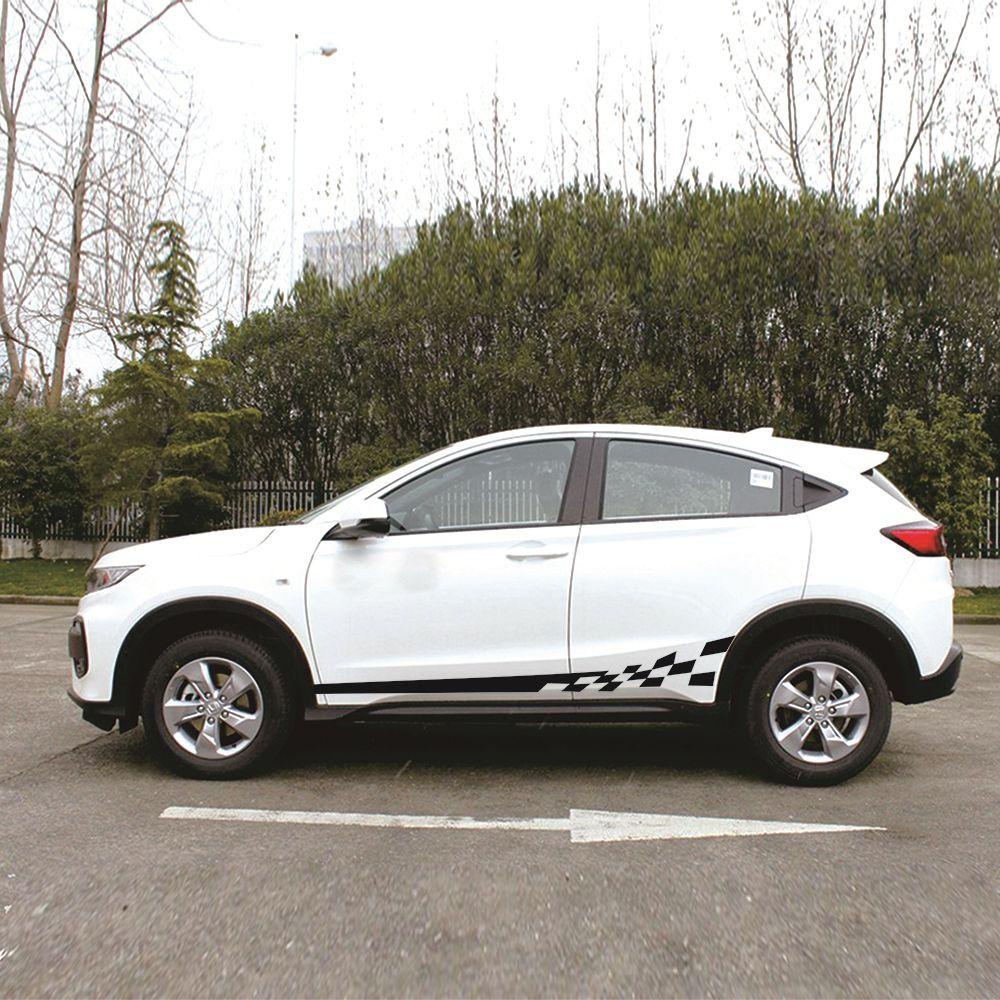 JONYE Bộ 2 Sticker Dán Xe Hơi Kích Thước 200x25cm