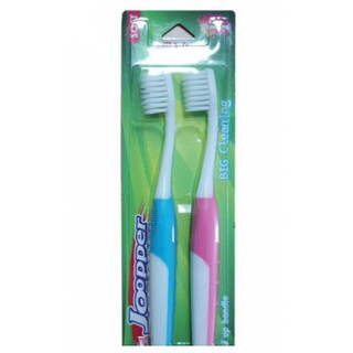 Bàn chải ĐR Thái Lan Nine Joopper Big Cleaning (vỉ 2) lông kép 2 lớp