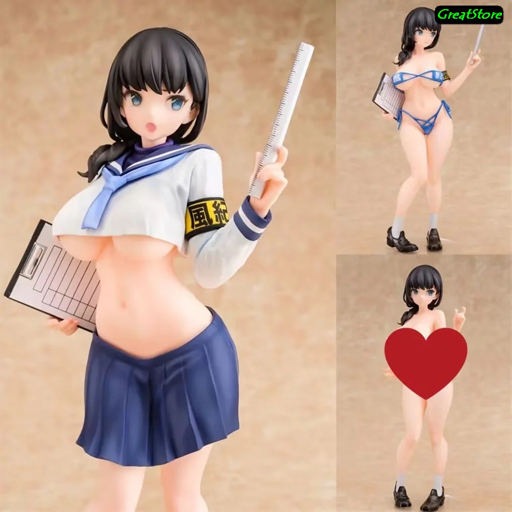 Mô hình Anime Illustration Serious Ủy ban kỷ luật Daiki Kougyou Ver. sexy Figure 25 cm