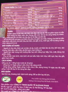 Viên uống đẹp da white skin plus
