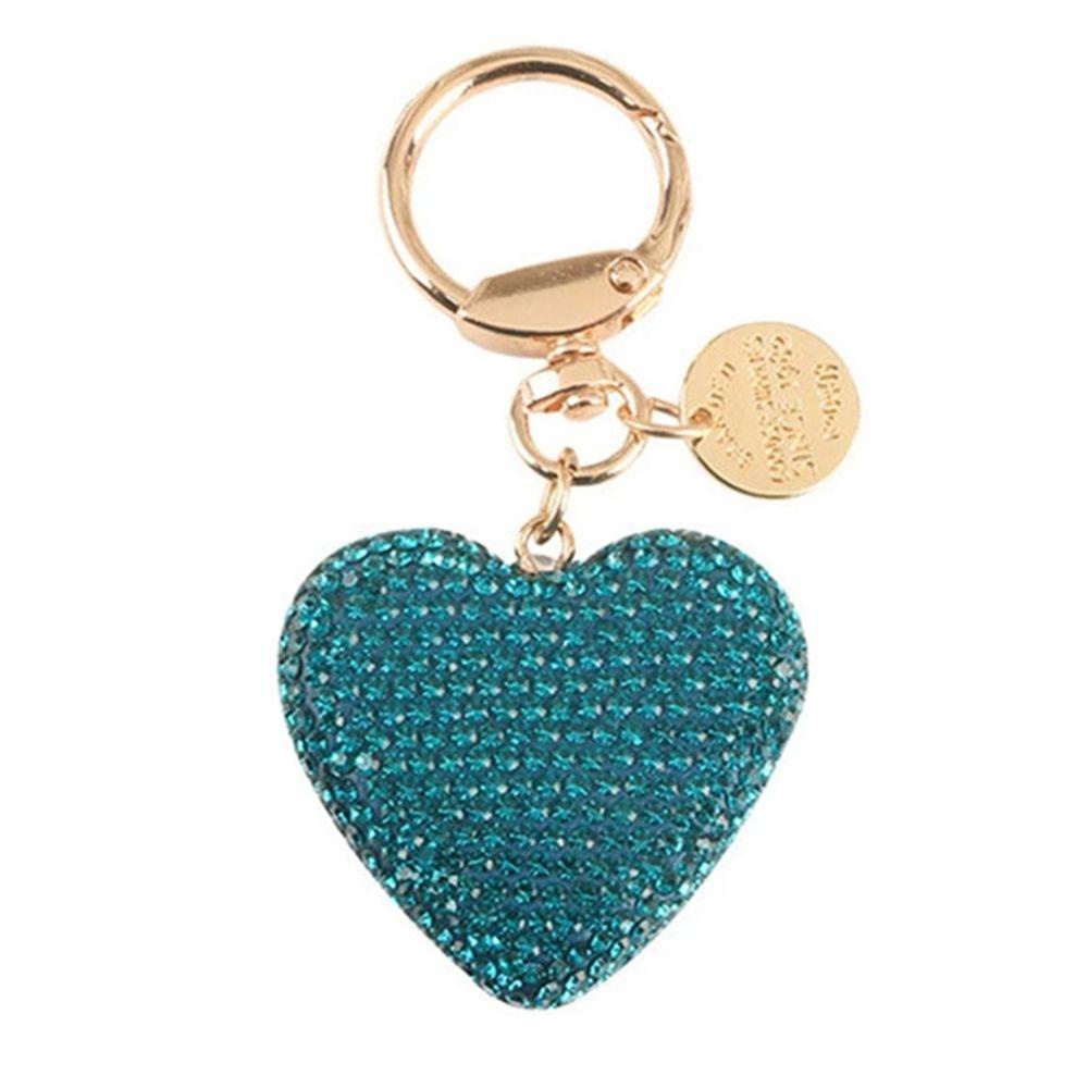 DARNELL Móc Khóa Kim Loại Hình Trái Tim Thời Trang