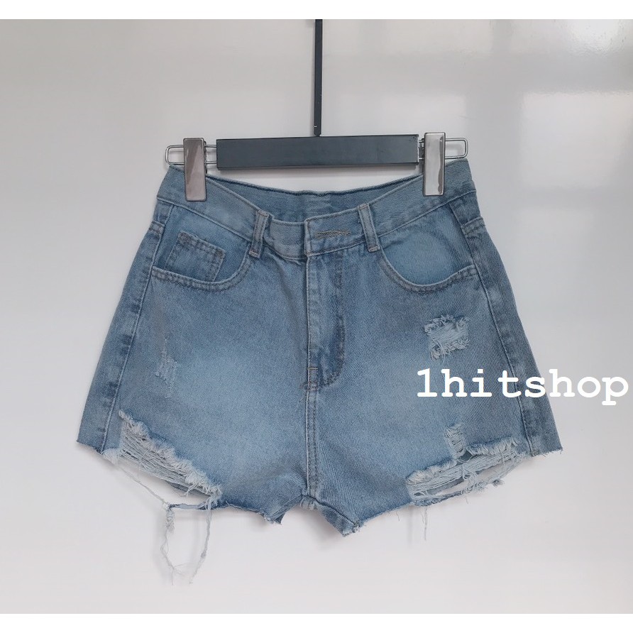 Quần SHORT JEAN 02 Ulzzang Nữ (Form nhỏ xinh) 1hitshop