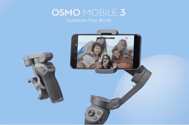 Gimbal Osmo Mobile 3 bản combo - Gimbal chống rung cho điệnj thoại và gopro