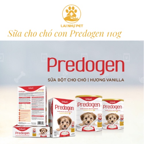 Dr.Kyan Predogen - Sữa chó hộp giấy 110g - Lai Nhự Pet