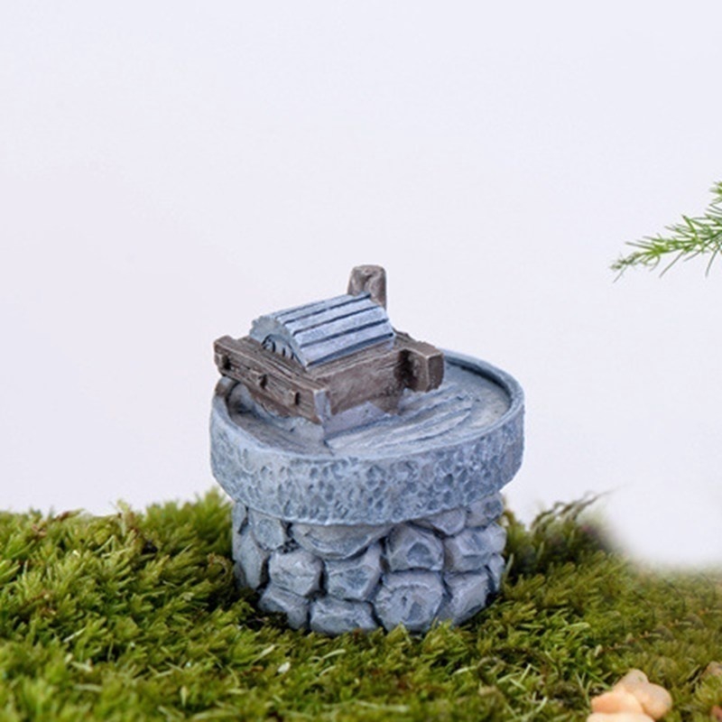 Đồ trang trí đá mài mini trang trí sân vườn