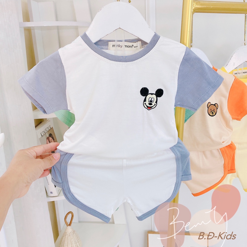 Đồ bộ MINKY MOM thun lạnh cho bé trai bé gái cộcđô