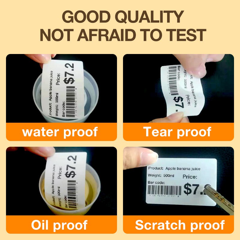 Nhãn Dán Sợi Dây Cáp Mạng Hình Chữ p R2 Nimbot B21 / B203 / B3S