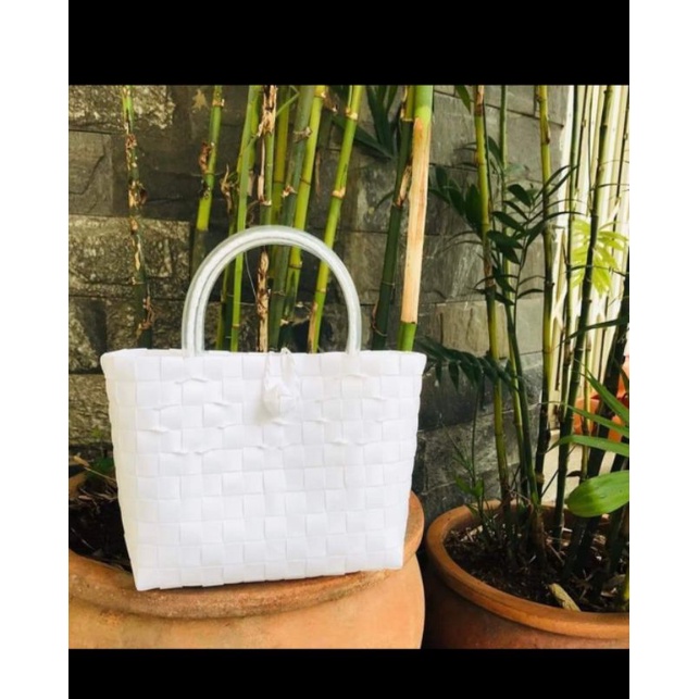 Giỏ xách mini đan tay,  túi xách cho bé, làn đi chợ nhỏ