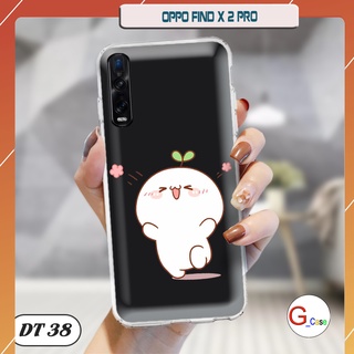 Ốp lưng điện thoại Oppo FIND X2 Pro dẻo trong in hình