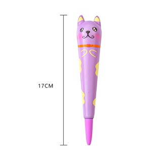 Bút nước xanh squishy nhiều mẫu