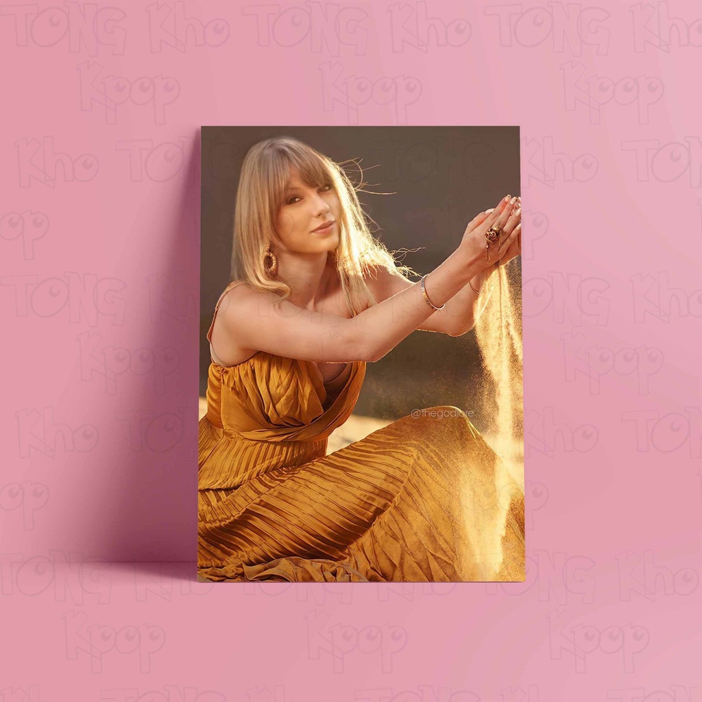 Tấm Postcard cao cấp giấy 260gsm in hình TAYLOR SWIFT ca sĩ US-UK ảnh đẹp nhiều mẫu