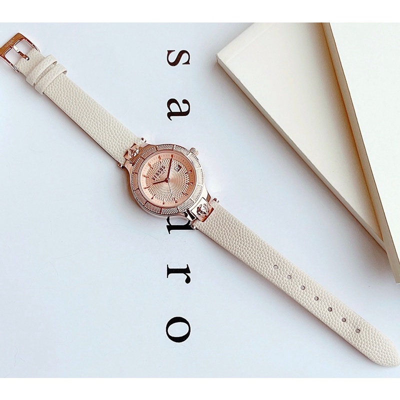 Đồng hồ nữ Versus dây da, kích thước 31mm