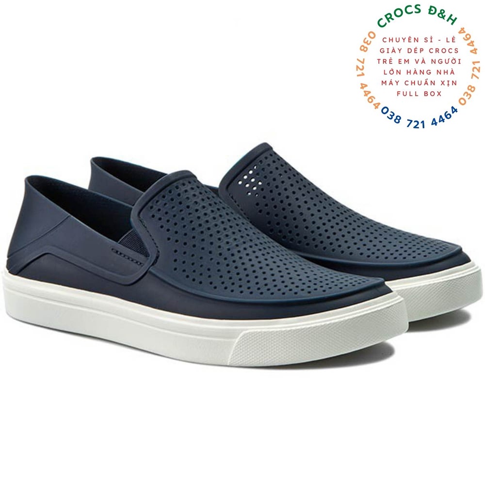 Giày dép crocs - giày nhựa crocs citilane roka slip on cho nam, chống thấm nước, chống trơn trượt, chống hôi chân, xịn