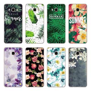 Ốp điện thoại TPU mềm chống sốc in hoa cho Samsung Galaxy J1 ACE J110 / J2 J3 J5 J7 2015