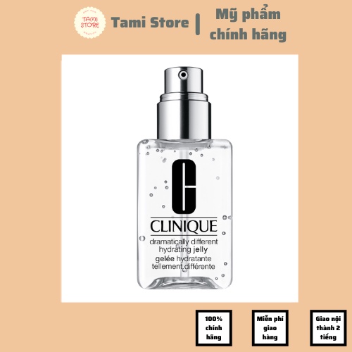Gel Dưỡng Trong Suốt Clinique Dramatically Different™ Hydrating Jelly 125ml Chuẩn Chính Hãng