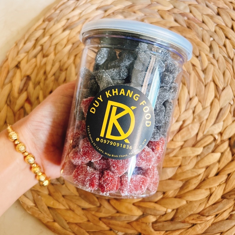 KẸO DÂU TÂY MIX DÂU TẰM- 400 GRAM l