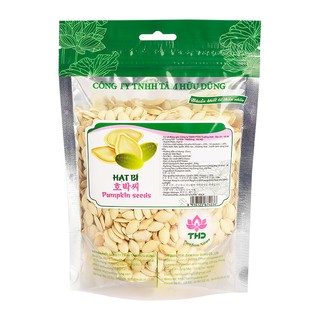 [HÀNG XUẤT KHẨU] Hạt bí 250g (Pumpkin seeds 250g) Tâm Hữu Dũng