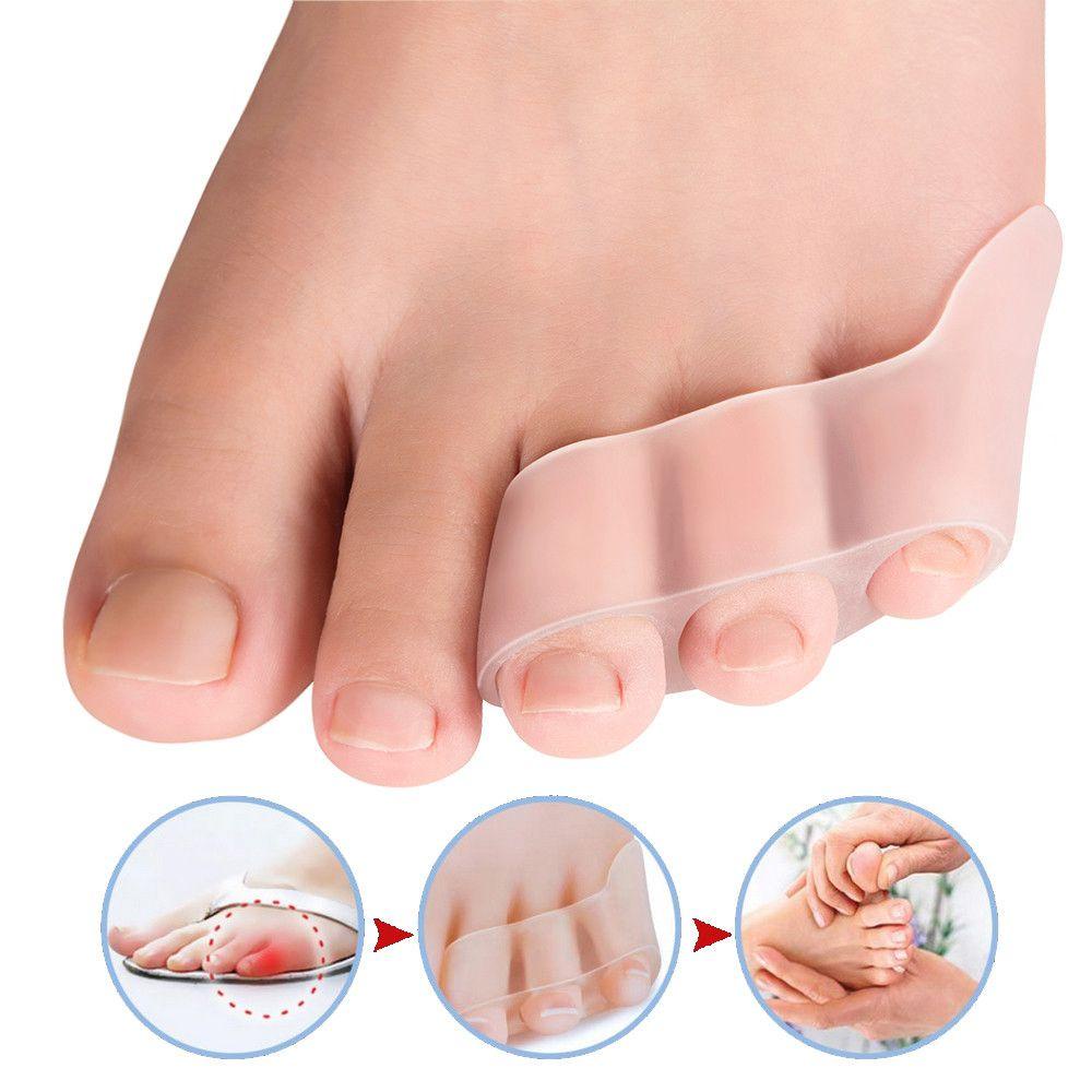 Set 2 Dụng Cụ Tách Ngón Chân Chỉnh Hình Bằng Silicone